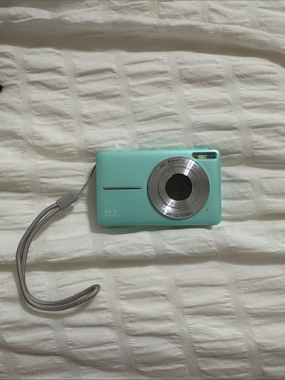 Mint Green Digital Camera
